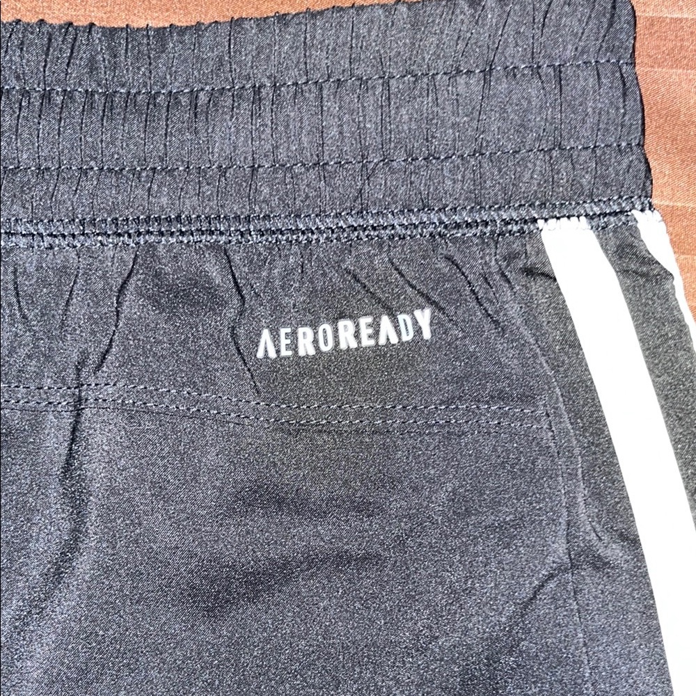 Adidas Classic Black Athletic Pacer Shorts NWT - Picture 10 of 12